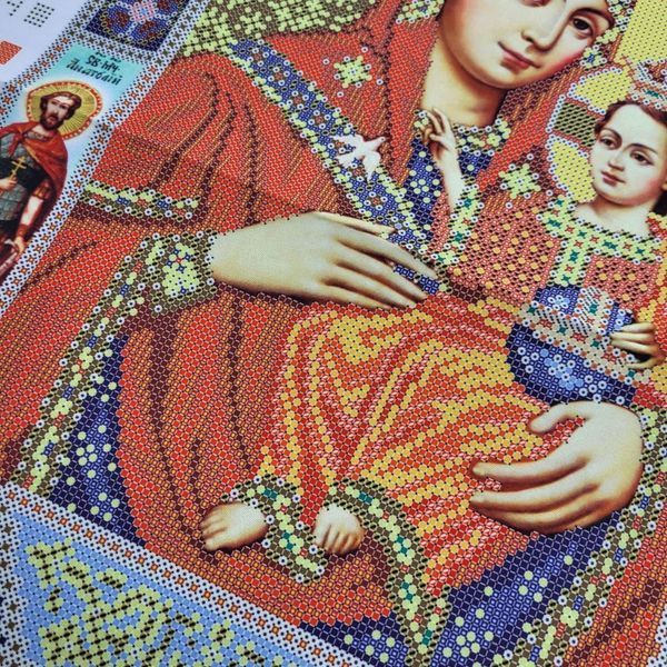 ВБ Bethlehem Mother of God (30,27*41,91 cm), bead embroidery kit of the icon