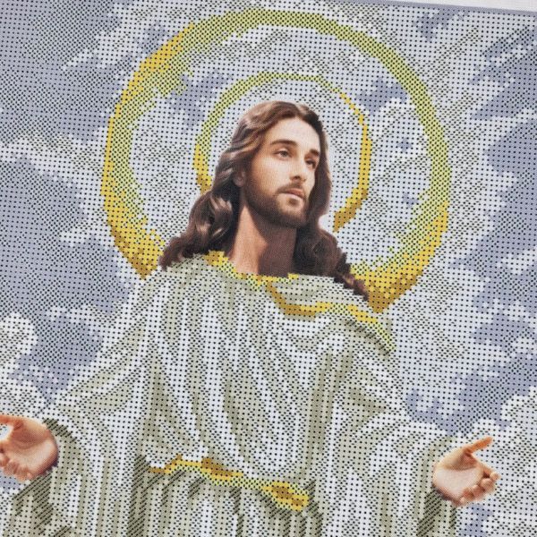 В726 Ісус, набір для вишивки бісером ікони В726 фото