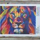 990 Райдужний лев, набір для вишивання бісером картини 990 фото 2