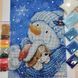 А4-К-120 Snowman (21*29,7 cm), bead embroidery kit for the picture