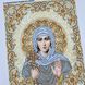 ЖС-3011 Свята Ксенія (Оксана) в перлах, набір для вишивання бісером ікони ЖС-3011 фото 2