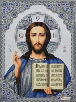 А3Р_326 Ісус Христос (36,5*27 см), схема для вишивання ікони схема-вр-А3Р_326 фото