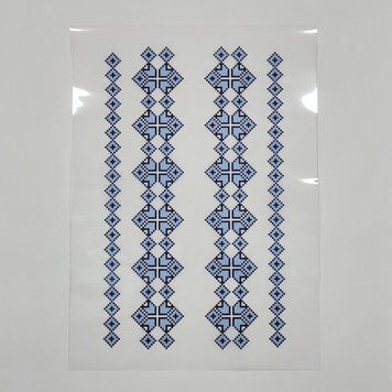 A3 ТН-042 Ornament (29*38 cm), bead embroidery kit on heat-transfer film