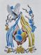170 Великодній рушник з українською символікою набір для вишивки бісером 170 фото 6