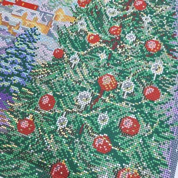 НИК-1406 Новогодняя сказка, набор для вышивки бисером картины НИК-1406 фото