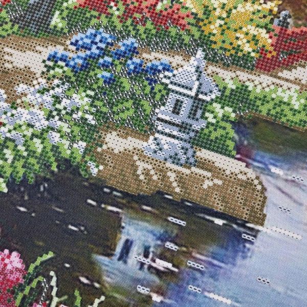 А2-К-1351 Квітучий сад, схема для вишивки бісером картини схема-ак-А2-К-1351 фото