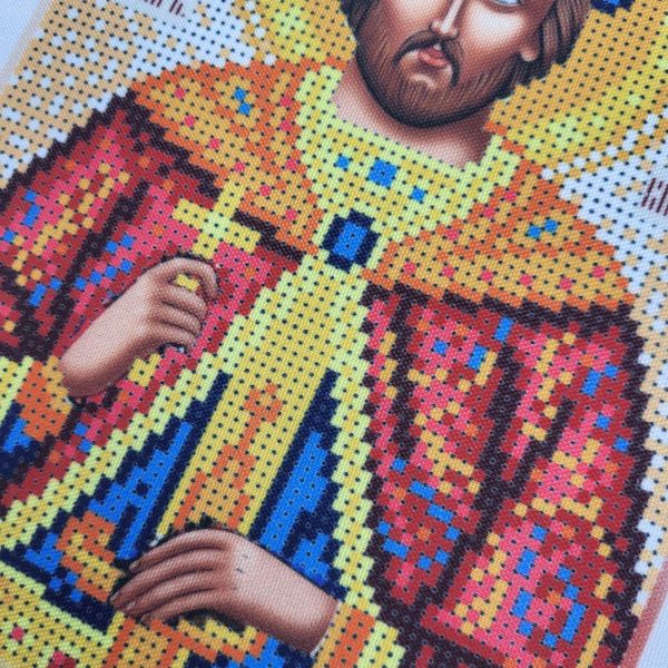 193 Святой Игорь, набор для вышивки бисером именной иконы АБВ 00017557 фото