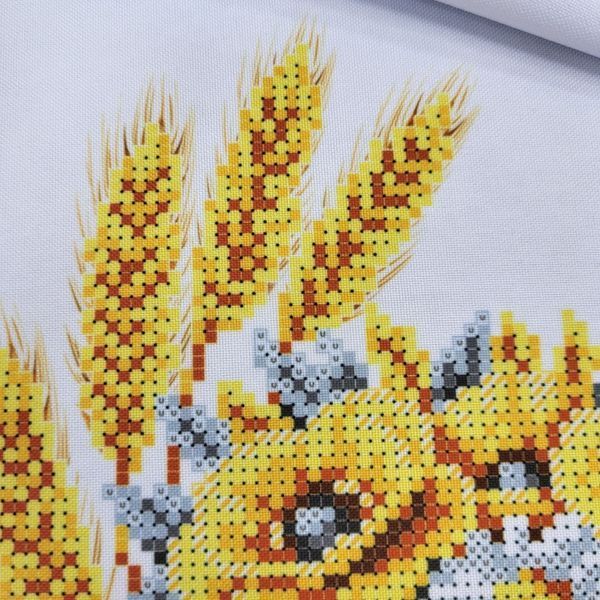 РВМ_055 Small Wedding Towel for the Korovai 140*20 cm, bead embroidery kit