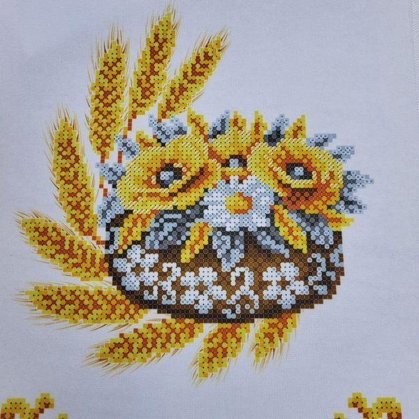 РВМ_055 Small Wedding Towel for the Korovai 140*20 cm, bead embroidery kit