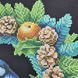 Шоппер_718 Bird on a Wreath (32,5*39 cm), bead embroidery kit of a tote bag