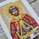 193 Святой Игорь, набор для вышивки бисером именной иконы АБВ 00017557 фото 8