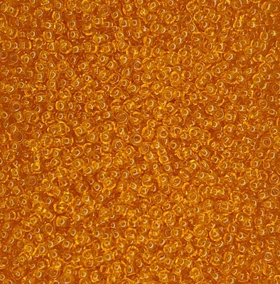 80060 чешский бисер Preciosa 10 грамм прозрачный желтый темный Б/50/0740 фото