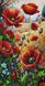 ЗПП-037 Poppy Field (25*40 cm), bead embroidery picture kit
