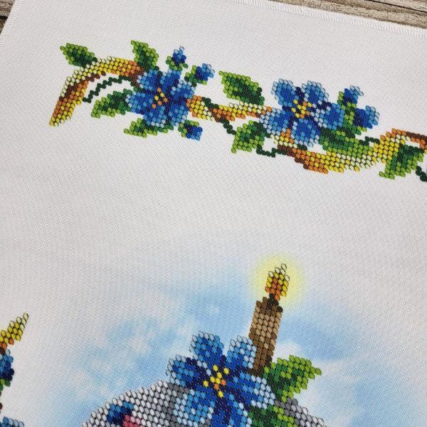 РКВ_069 Easter towel (33*51 cm), bead embroidery kit