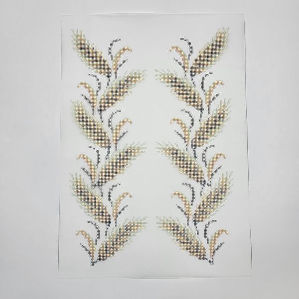 A3 ТН-044 Ornament (29*38 cm), bead embroidery kit on heat-transfer film