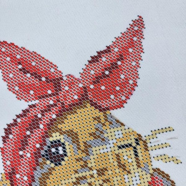 1439 Стильный кролик, набор для вышивки бисером картины 1439 фото