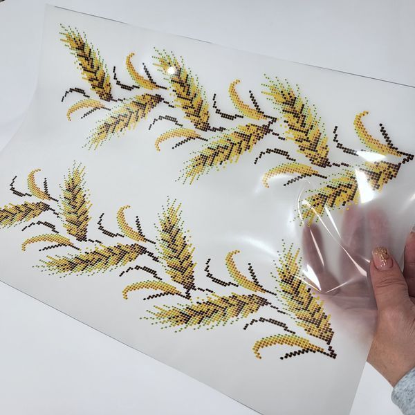 A3 ТН-044 Ornament (29*38 cm), bead embroidery kit on heat-transfer film