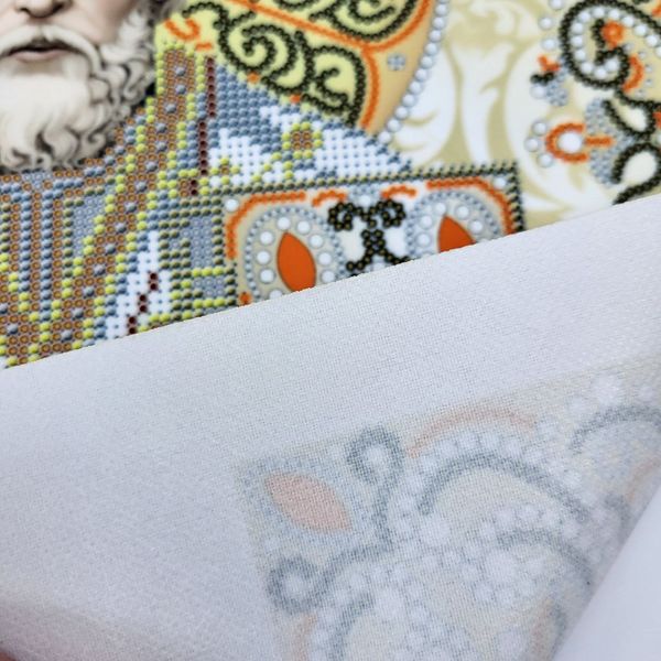 ЖС-3006 Святой Николай в жемчуге, набор для вышивки бисером иконы ЖС-3006 фото