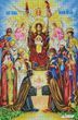 3010 Похвала Пресвятой Богородицы (40*60 см), набор для вышивки бисером иконы