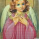 1043-96069 Ангел в рожевому А3, набір для вишивання бісером ікони 1043-96069 фото 4