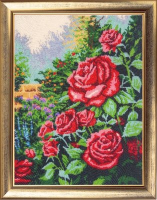 BT154 Трояндовий сад, набір для вишивки бісером картини BT154 фото