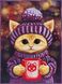 Т-1375 Святковий настрій, набір для вишивки бісером картини з котом Т-1375 фото 12