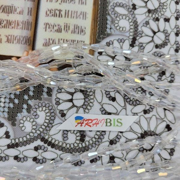 A4Р_624 Jesus Christ in Crystal (23*19 cm), bead embroidery kit of the icon