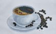 ТК088 Fragrant Coffee (33*22 cm), bead embroidery kit of the picture