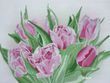 ТК041 Pink Glow of Tulips (78*58 cm), bead embroidery kit of a large picture