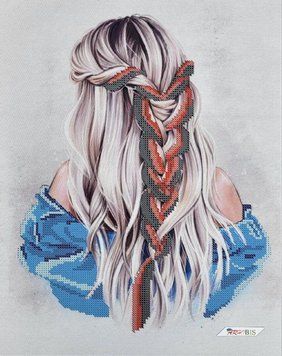 3612 Ukrainian Girl (28,1*38,3 cm), bead embroidery kit of the picture