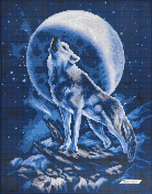 ЗПТ-023 Волчица, набор для вышивки бисером картины ЗПТ-023 фото