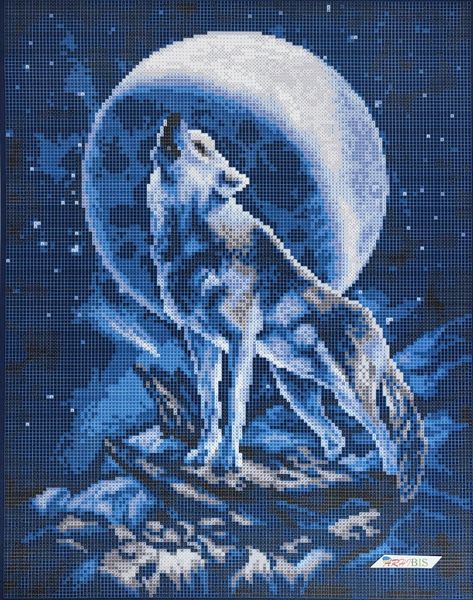 ЗПТ-023 Волчица, набор для вышивки бисером картины ЗПТ-023 фото