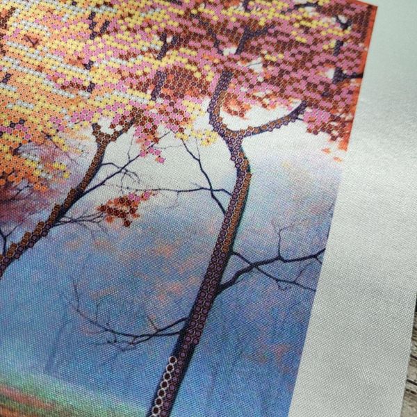 ТА-435 Осенняя аллея, набор для вышивки бисером картины ТА 00551 фото