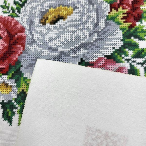 9228 Easter Towel with a Wreath (37*53 cm), bead embroidery kit