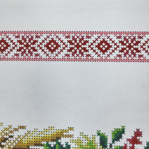9228 Easter Towel with a Wreath (37*53 cm), bead embroidery kit