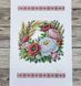 9228 Easter Towel with a Wreath (37*53 cm), bead embroidery kit