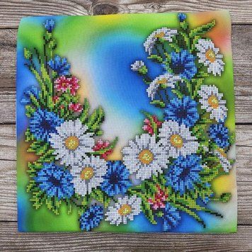 2929704 Bead embroidery decorative cushion kit (30*30 cm)