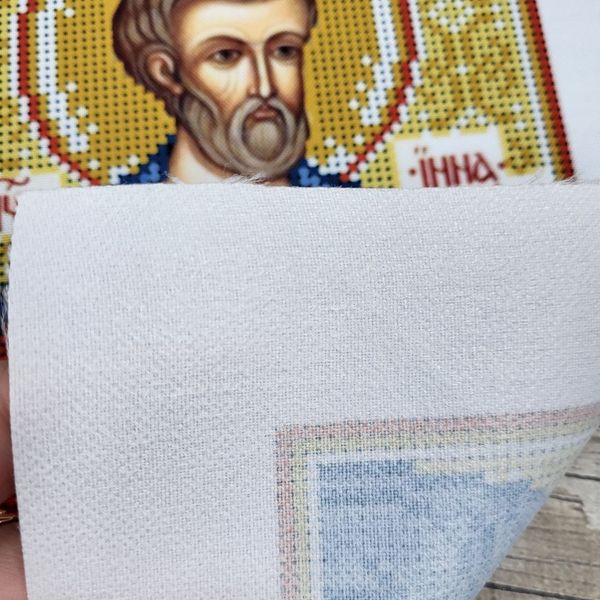 А5-И-260 Святой мученик Инна Новодунский, набор для вышивки бисером иконы А5-И-260 фото