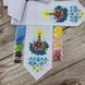 БК_078 Easter Bow with Ukrainian Symbols for a Basket (11*140 cm), bead embroidery kit