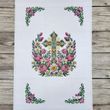 РП-126 Easter Towel for a Basket (37*60 cm), bead embroidery kit