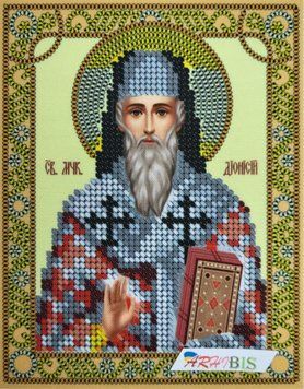 А5Р_162 Saint Dionysius (Denys) of Egypt (15,4*12 cm), bead embroidery kit of the icon