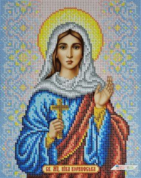 БСР-4533 Saint Nika (19*23 cm), bead embroidery kit of the named icon