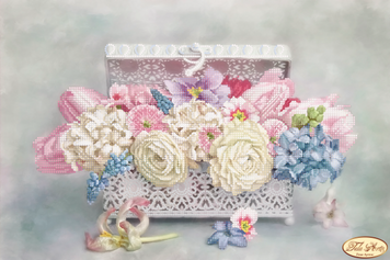 ТА-288 Bokeh Ajour (24*36 cm), bead embroidery kit of the picture