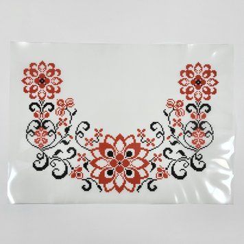 A3 ТН-050 Ornament (29*38 cm), bead embroidery kit on heat-transfer film