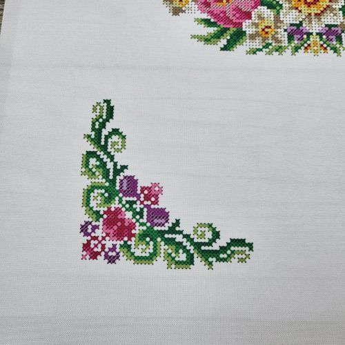 РП-126 Easter Towel for a Basket (37*60 cm), bead embroidery kit