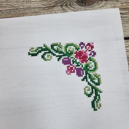 РП-126 Easter Towel for a Basket (37*60 cm), bead embroidery kit
