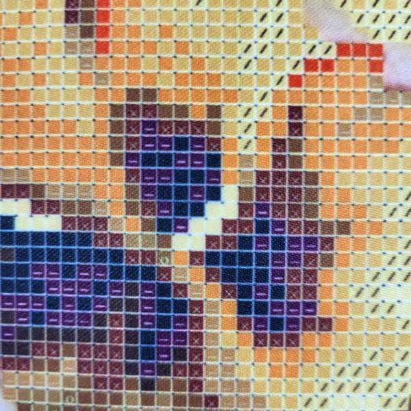 ЗПК-001 Pansies (30*42 cm), bead embroidery picture kit