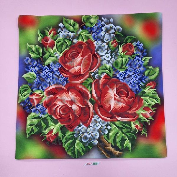 2929703 Bead embroidery decorative cushion kit (30*30 cm)