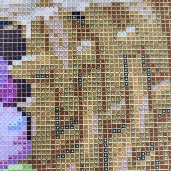 ЗПК-001 Pansies (30*42 cm), bead embroidery picture kit