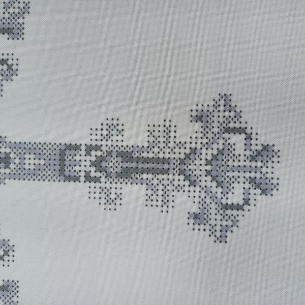 9217 Easter Rushnyk with Cross (37*53 cm), bead embroidery kit